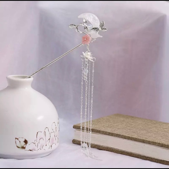 Traditional Silver Chinese Hair Stick